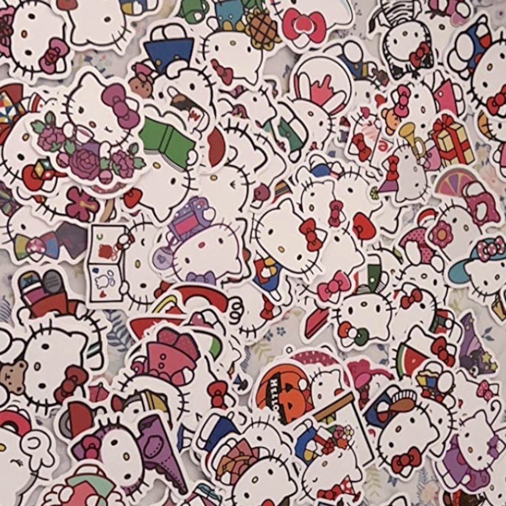 10 piece Hello Kitty Stickers